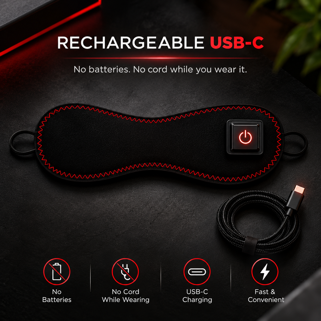 Sinus & Stuffy Nose Relief — Velero™ Red Light Heated Nose Band